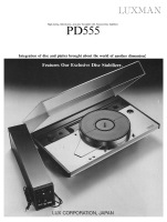 Luxman PD-555-Brochure